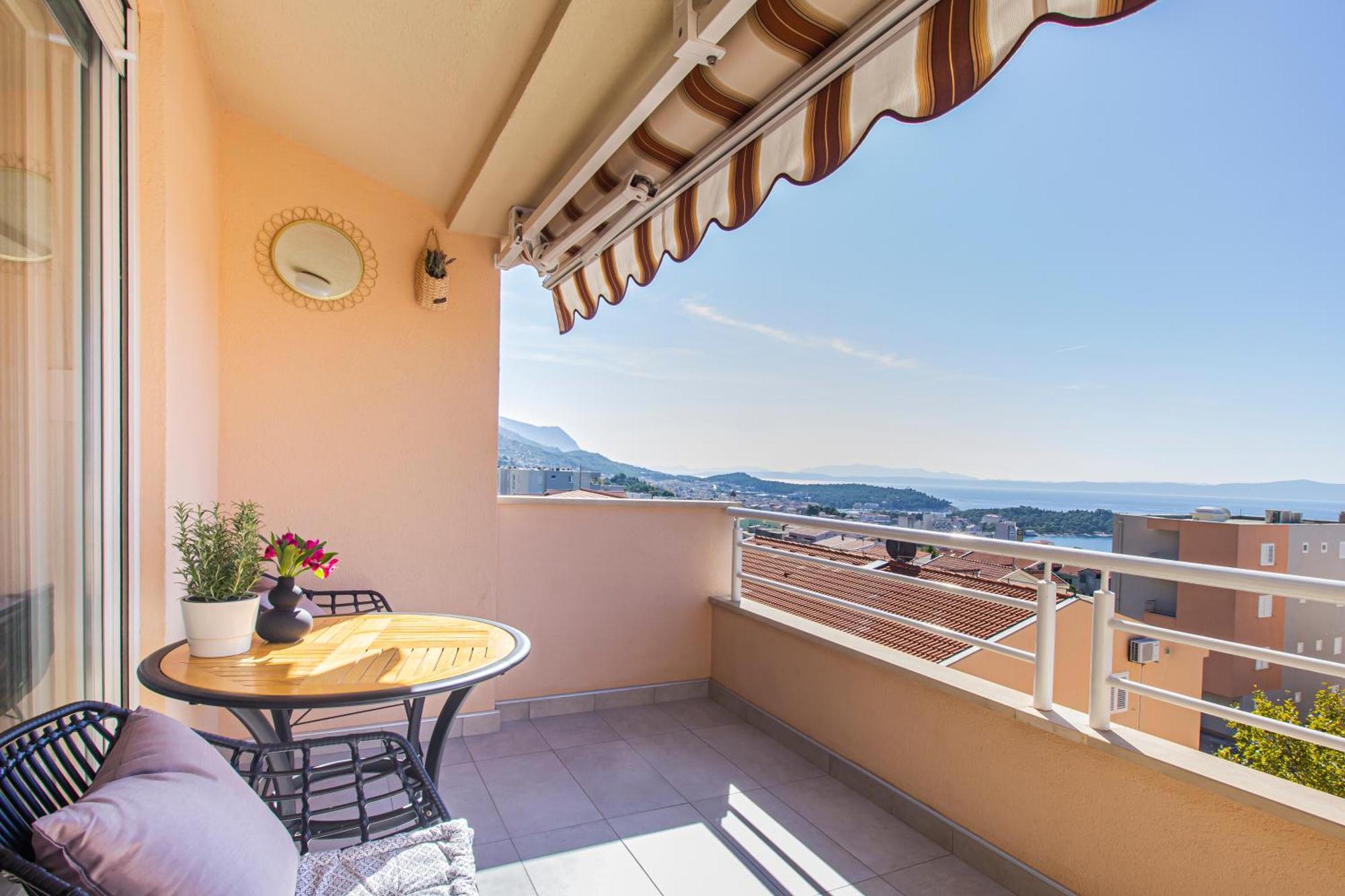 Apartment Anita With Amazing Sea View Makarska Buitenkant foto