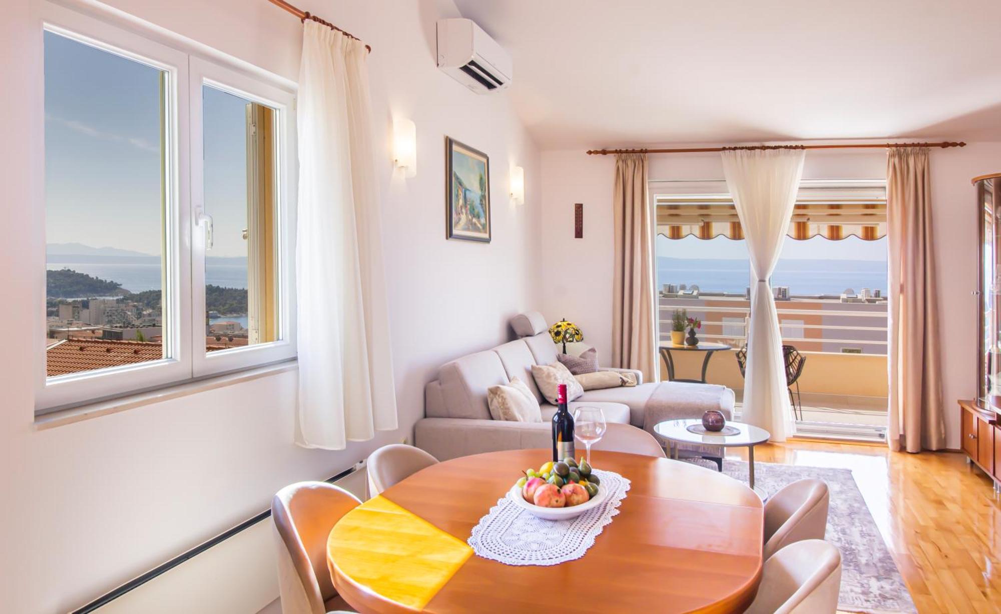 Apartment Anita With Amazing Sea View Makarska Buitenkant foto